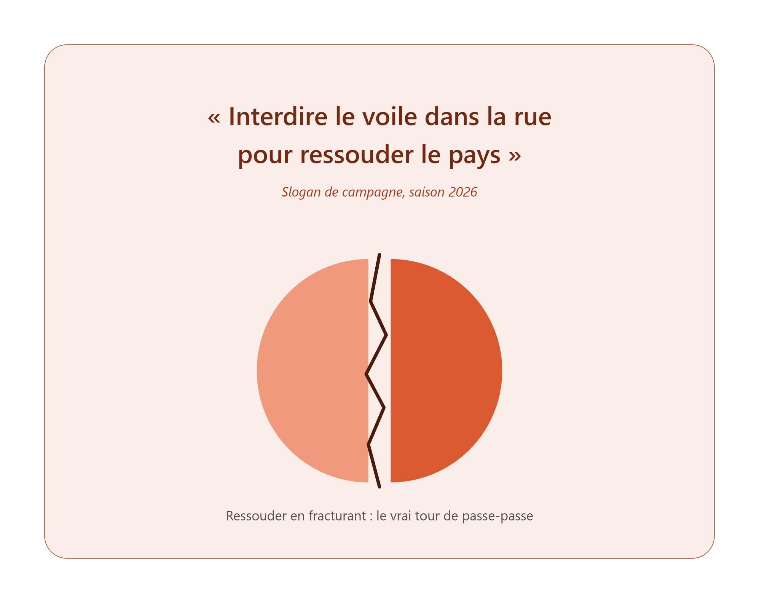 Le voile, encore un art français !