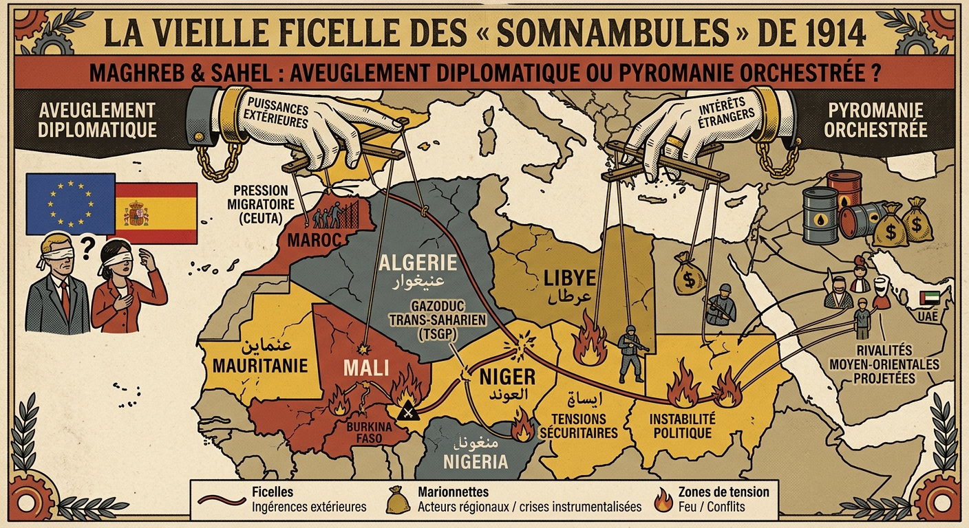 La valse des somnambules ou le concours du plus aveugle :