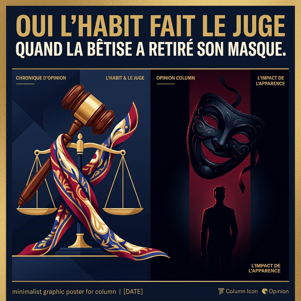 La République du chiffon : un morceau de coton sur des cheveux menace la civilisation occidentale :